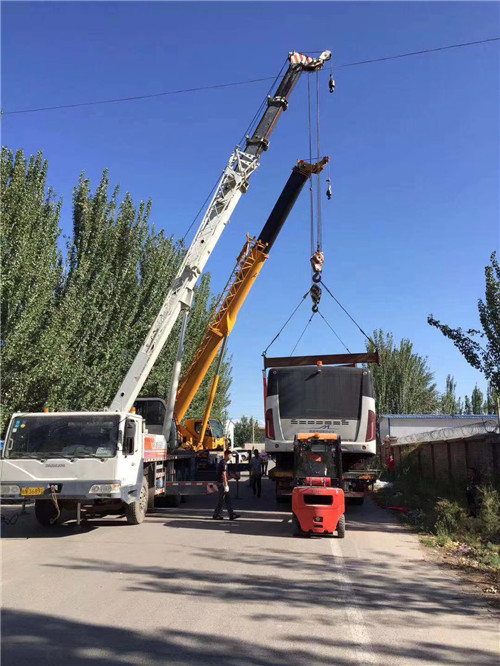 长丰县港口集装箱搬运案例